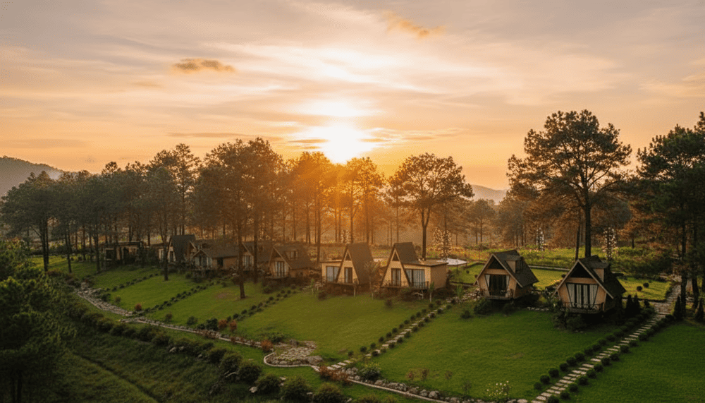 Rừng th&ocirc;ng Bản &Aacute;ng